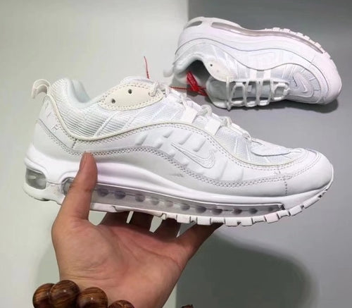 Nike Air Max 98 Triple White Pure Platinum